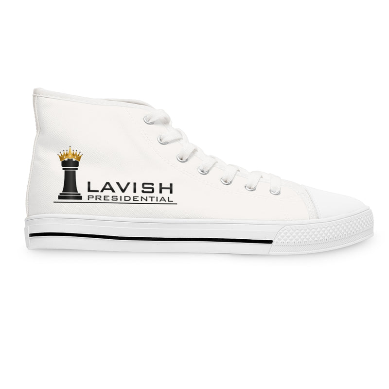 Women's High Top Sneakers with Skull Design - Stylish & Edgy Footwear THE DO`ER