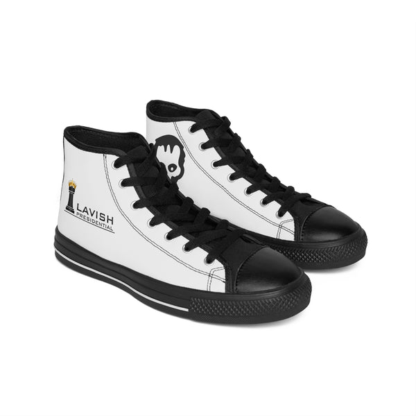 Lavish Presidential Women&#039;s Classic Sneakers - Stylish High-Top Shoes for Every Occasion HOME BODY