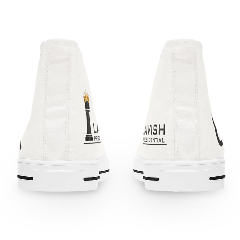 Women's High Top Sneakers with Skull Design - Stylish & Edgy Footwear THE DO`ER